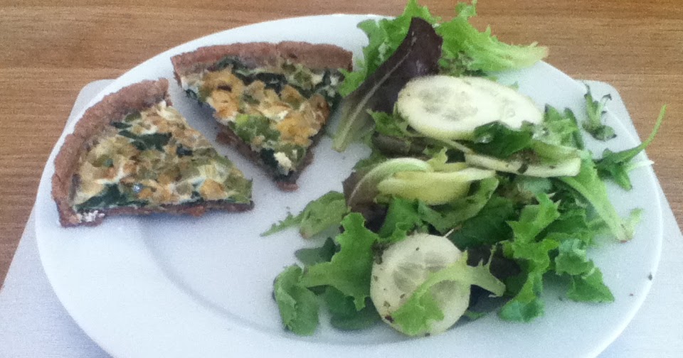 Sugarless Student Blog Buckwheat Crust Quiche Recipe